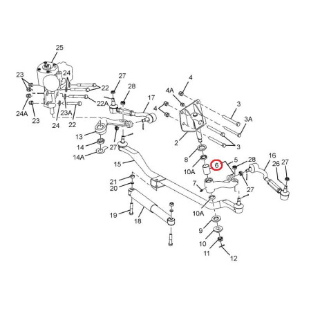 PÚZDRO POMOCNÉHO RAMENA