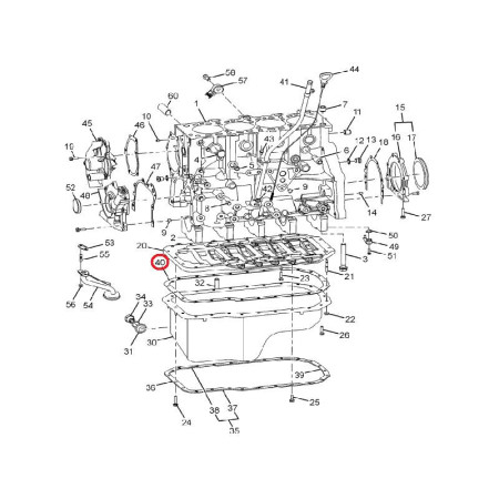 OLEJ. VAŇA TESNENIE #254701135320 #254701135322