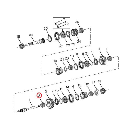 LOŽISKO (1°/2°) #251526203105