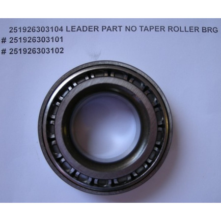 LOŽISKO PREVODOVKA #251926303101 #251926303102