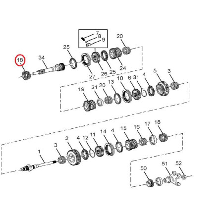 LOŽISKO PREVODOVKA  #265133403129