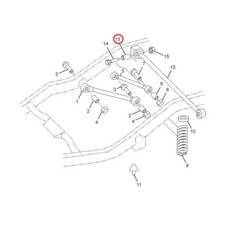 SILENTBLOK ZADNY PANHARD SPOJ. TYC