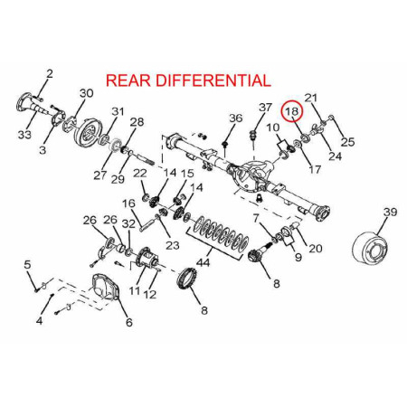 DIF. PREDNÝ+ZADNÝ - SIMERING 41455