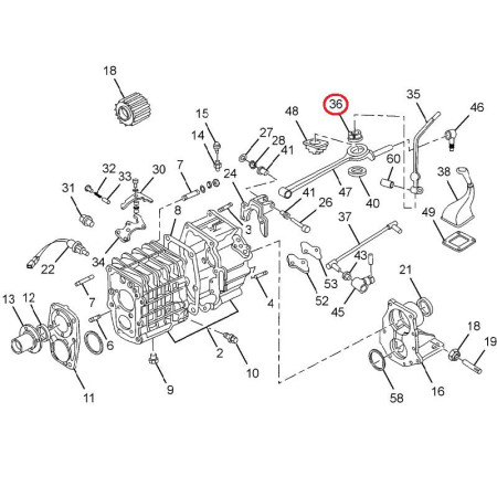 SILENTBL./PÚZDRO PAKA PREVODOVKA