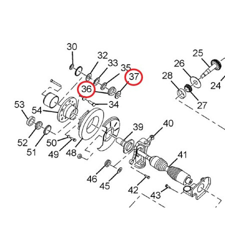 LOŽISKO PREDNÉ VONKAJŠIE 4X4 ECONOMY