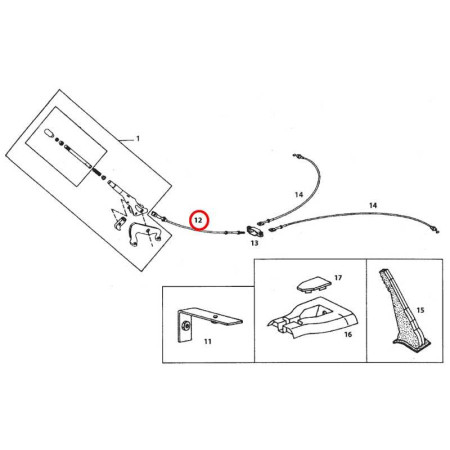LANKO BRZD. RUČNÁ  50cm