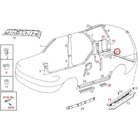 PLAST OBKLAD OLD SAFARI