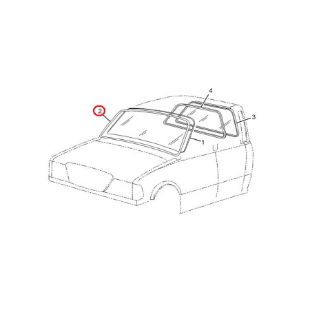 ČELNÉ SKLO - TESNENIE