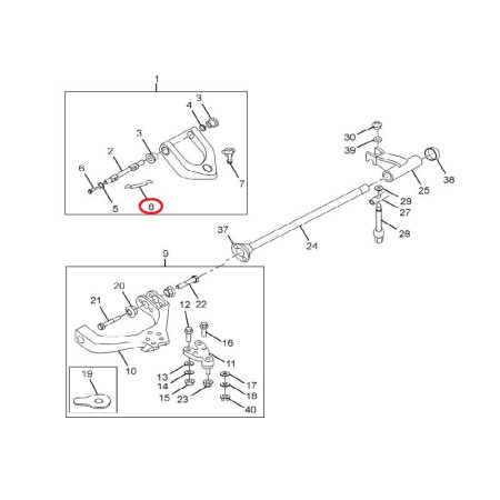 SPONA VYMEDZOVACIA PODLOŽKA 2,00THK