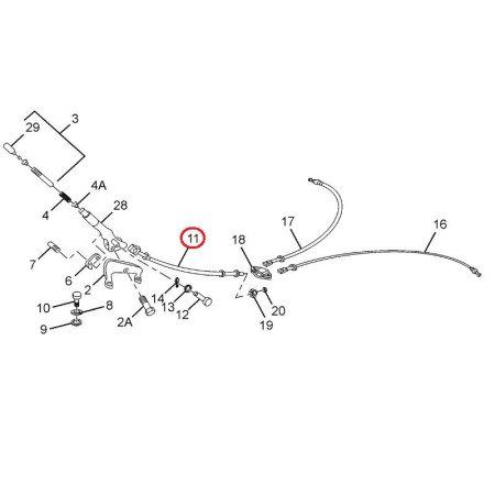 BRZDOVÉ LANKO PREDNÉ