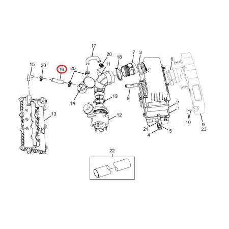HADICA K ODLUČ. OLEJA