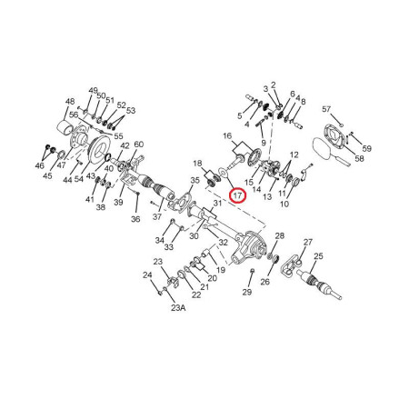 VNUTORNY ODSTREKOVACI KRUZOK – PASTOROK DIF.