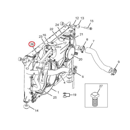 HADICA VODNÁ RECYRKUL.