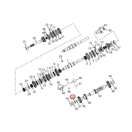 VYMEDZOVACIA PODLOŽKA HRIADEĽ TACHOMETER
