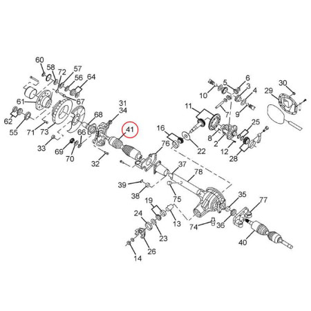 POLOOS KOMPLET ĽAVÝ