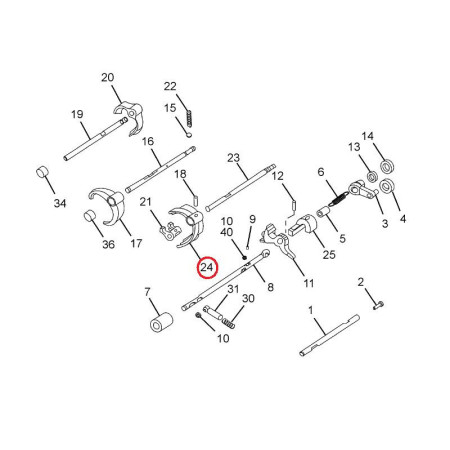 SHIFTER FORK, REV./OD