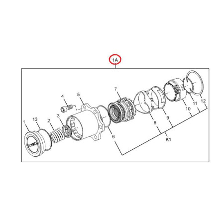 NÁBOJ KOLESO KOMPLET