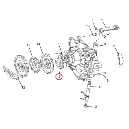 VÝTLAČNÉ LOŽISKO SPOJKY DICOR&MPFI .