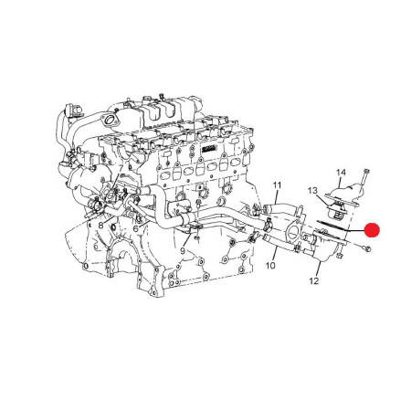TESNENIE TERMOSTAT .