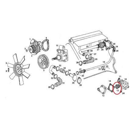 TERMOSTAT 83° economy