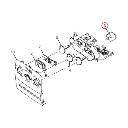 SPÍNAČ VENTILÁTORA KÚRENIA