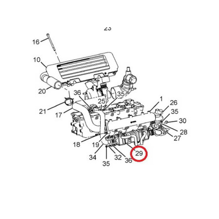 CHLADIČ K EGR (TOYO) 279714700101