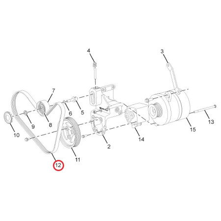 KLINOVÝ REMEŇ (ALT+SERVO) ECONOMY