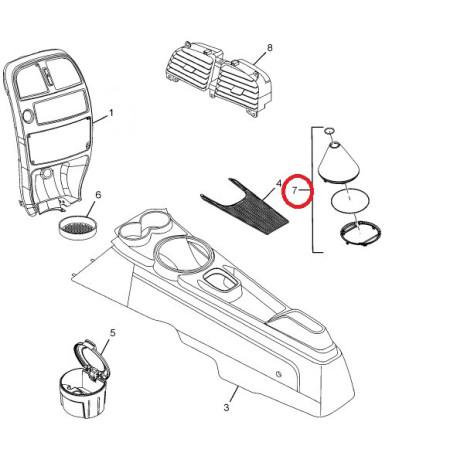 MANŽETA RIAD. PÁKY DLHÁ