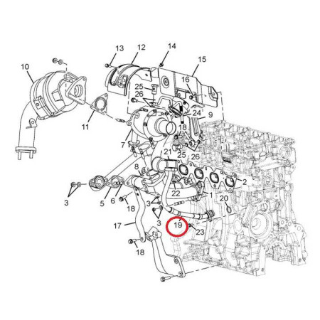 ODPADOVÁ HADICA OLEJ TURBO