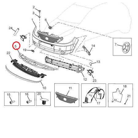 PREDNÝ NÁRAZNÍK ČASŤ