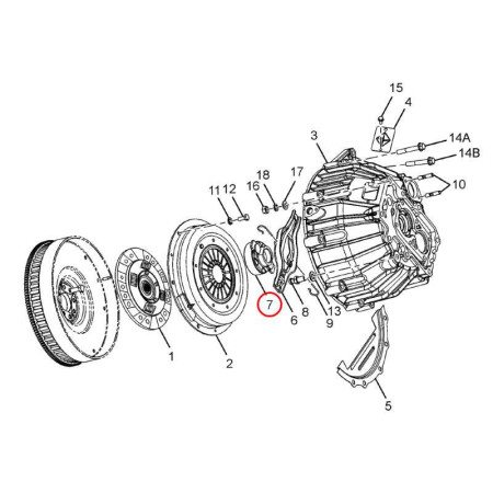 LOŽISKO VYTL. SPOJKA