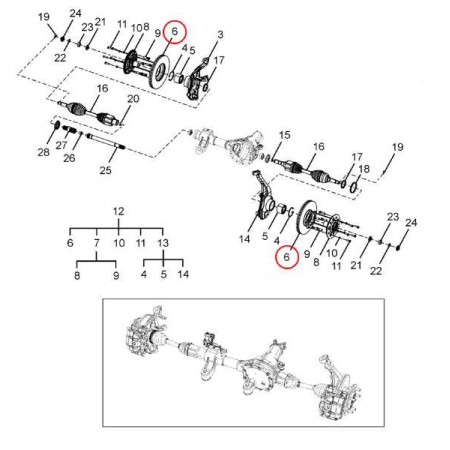 BRZDOVÝ KOTÚČ PREDNÝ - 4X4 diam 302mm