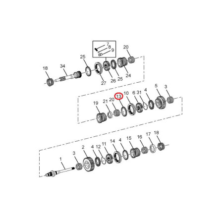 SYNCHRON.KRÚŽOK. 1/2° RYCHLOBEH