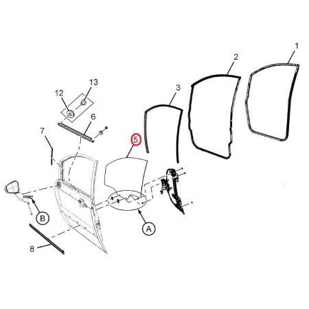 Ľ BOČNÉ SKLO PREDNÉ