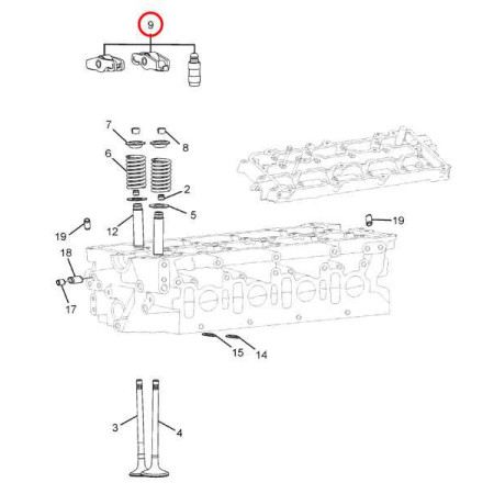 VAHADLO 279705140105 ECONOMY