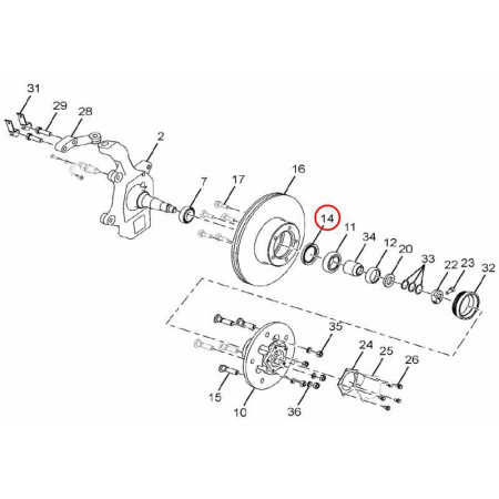 SIMERING NÁBOJ PRED.4X2