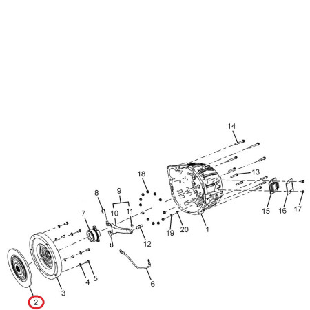 DISK/KOTÚČ SPOJKA #272425200184
