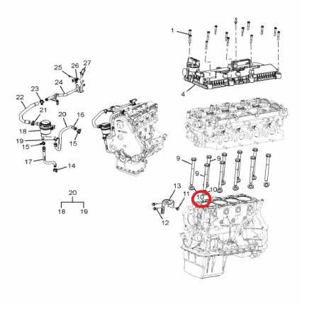 SKRUTKA - PODLOŽKA HLAVY VALCOV