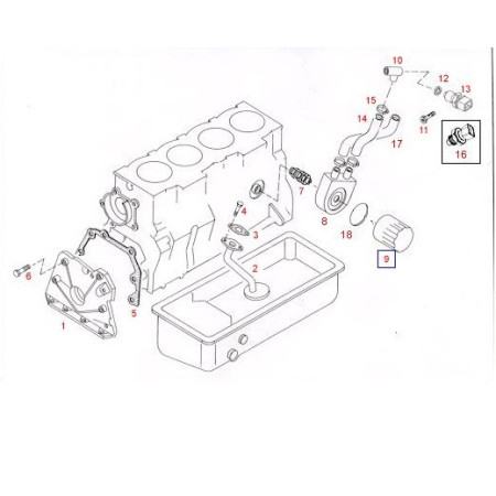 OLEJOVÝ FILTER DICOR #279018130104