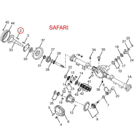 SKRUTKA KOLESO VZADU