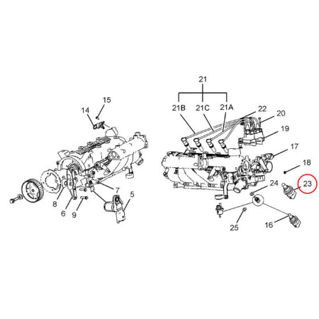 DUAL SNÍMAČ TEPLOTY - MODRÝ