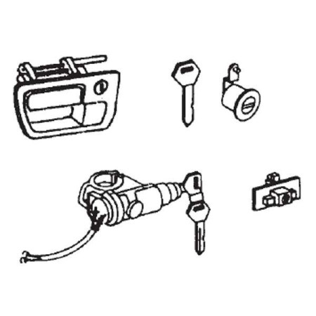 SADA VŠETKÝCH ZÁMKOV