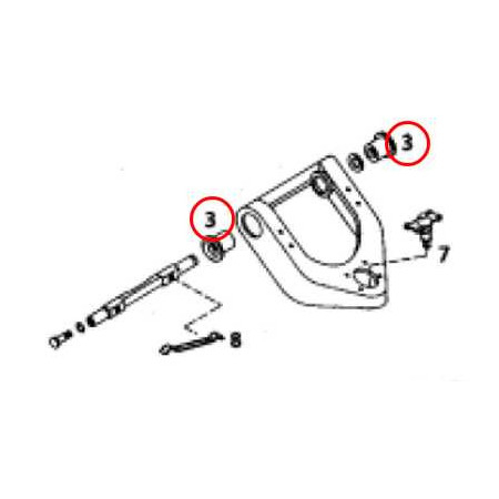 SILENTBLOK HORNÉHO RAMENA - OLD TYPE