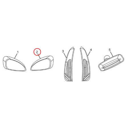 SVETLOMET PREDNÝ Ľ. - bez motora