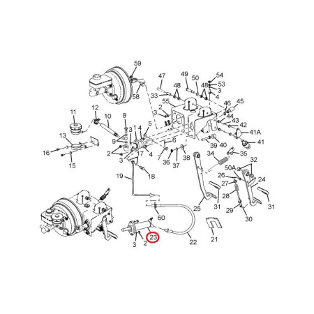 SPOJKOVÝ VALEC VEDĽAJŠÍ - Old type
