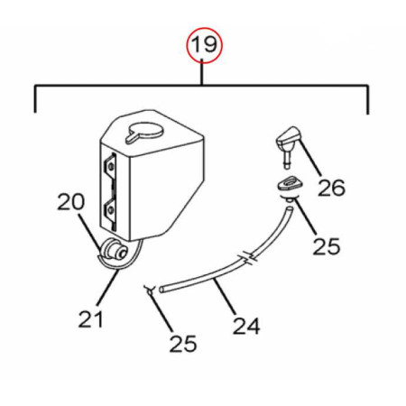 OSTREKOVAČ SKLA KOMPLET