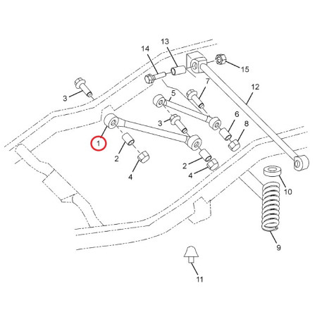 SPODNÁ TYČ S PÚZDROM