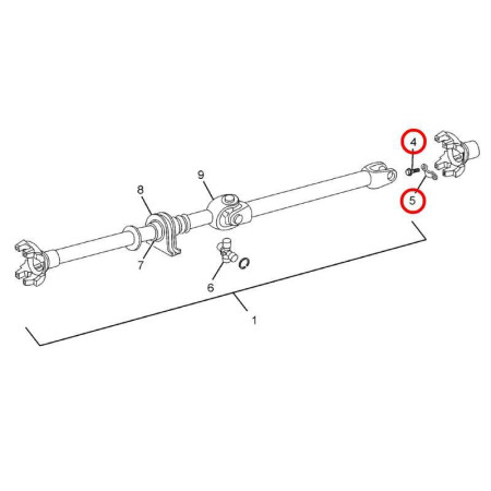 BEARING STRAP AND BOLT KIT
