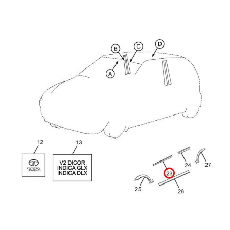ASSY PROTECTOR RH FRT DOOR