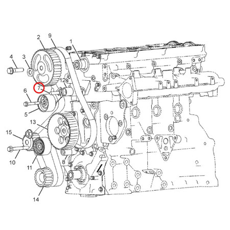 CYLINDRICAL PIN - TENSIONER